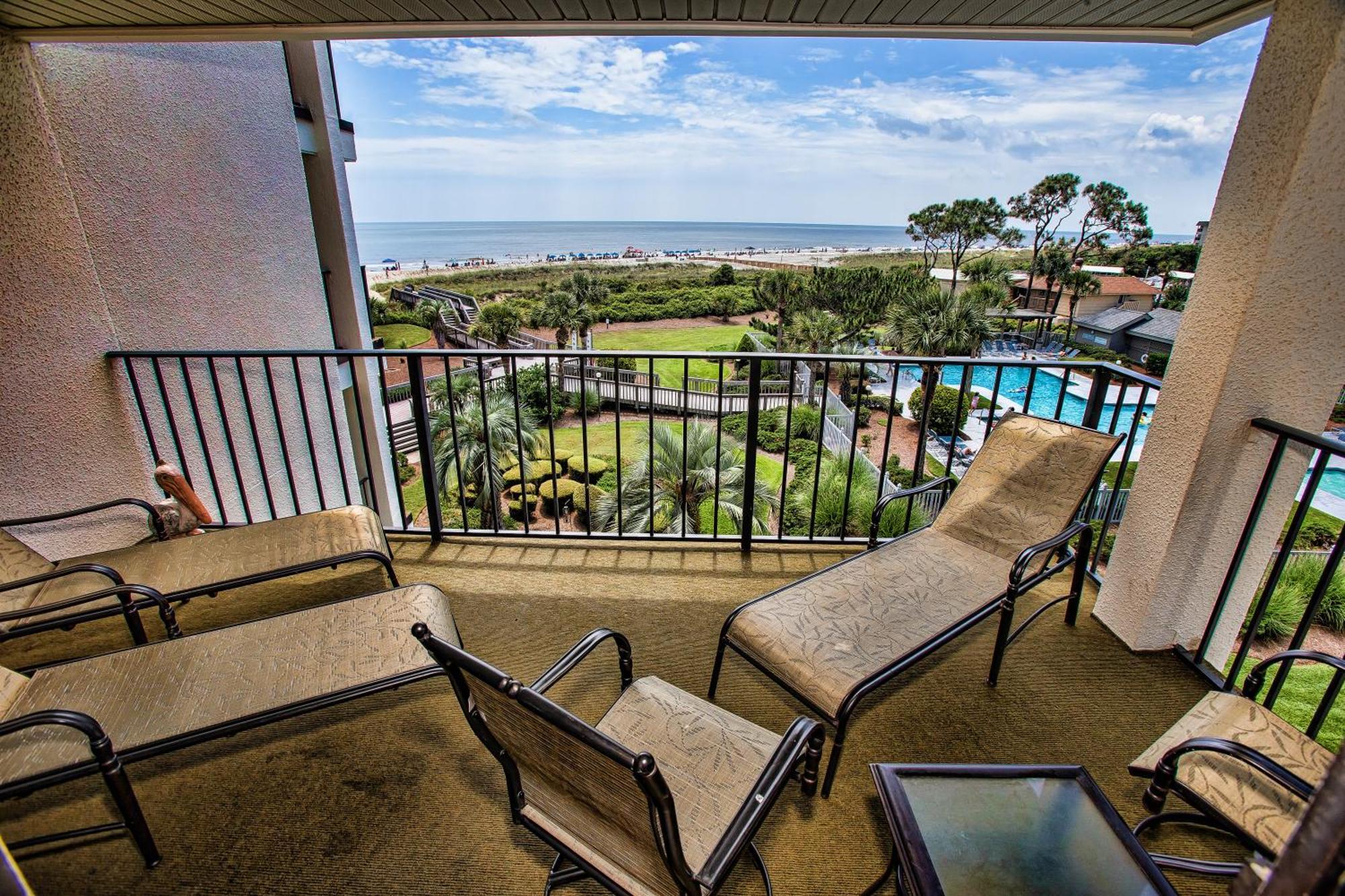 Oceanfront, Complex Pool, Bikes Villa Хилтън Хед Айлънд Екстериор снимка